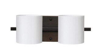 Besa Wall Pogo Bronze Opal Glossy 2x60W G9 (127|2WS-718006-BR)