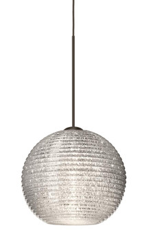 Besa Pendant Kristall 6 Bronze Glitter 1x35W MAX GY6.35 Base (127|XP-4615GL-BR)