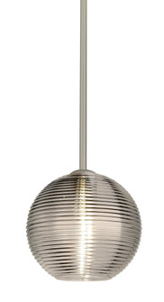 Besa Kristall 8 Pendant Satin Nickel Smoke 1x9W LED (127|1TT-461602-LED-SN)