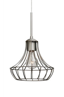 Besa Pendant Spezza 7 Satin Nickel 1x100W Medium Base (127|1JC-SPEZ07-SN)