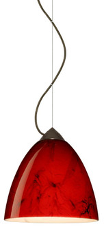 Besa Vila Cable Pendant Bronze Magma 1x60W Medium Base (127|1KX-4470MA-BR)
