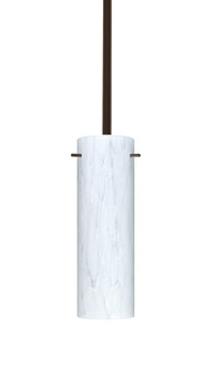 Besa Stem Copa Pendant Bronze Carrera 1x40W B10 Medium Base (127|1TT-493019-MED-BR)