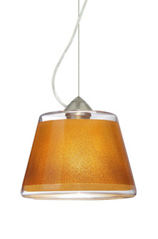 Besa Pica 9 Pendant 1Kx Gold Sand Satin Nickel 1x9W LED (127|1KX-PIC9GD-LED-SN)