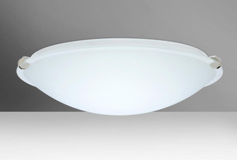 Besa Ceiling Trio 20 Polished Nickel White 3x11W LED (127|968007-LED-PN)