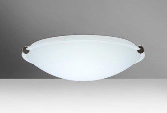Besa Ceiling Trio 16 Bronze White 2x11W LED (127|968107-LED-BR)