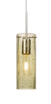 Besa, Juni 10 Cord Pendant, Gold Bubble, Satin Nickel, 1x60W Medium Base (127|1JC-JUNI10GD-SN)