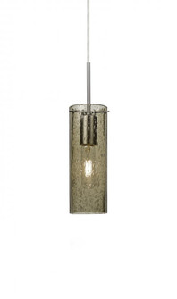 Besa, Juni 10 Cord Pendant, Latte Bubble, Satin Nickel, 1x60W Medium Base (127|1JC-JUNI10LT-SN)