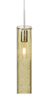 Besa, Juni 16 Cord Pendant, Gold Bubble, Satin Nickel, 1x60W Medium Base (127|1JC-JUNI16GD-SN)