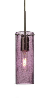 Besa, Juni 10 Cord Pendant, Plum Bubble, Bronze, 1x60W Medium Base (127|1JT-JUNI10PL-BR)