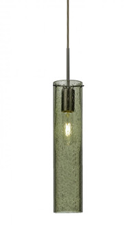 Besa, Juni 16 Cord Pendant, Moss Bubble, Bronze, 1x60W Medium Base (127|1JT-JUNI16MS-BR)