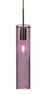 Besa, Juni 16 Cord Pendant, Plum Bubble, Bronze, 1x60W Medium Base (127|1JT-JUNI16PL-BR)