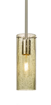 Besa, Juni 10 Stem Pendant, Gold Bubble, Satin Nickel, 1x60W Medium Base (127|1TT-JUNI10GD-SN)