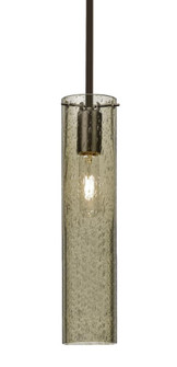 Besa, Juni 16 Stem Pendant, Latte Bubble, Bronze, 1x60W Medium Base (127|1TT-JUNI16LT-BR)