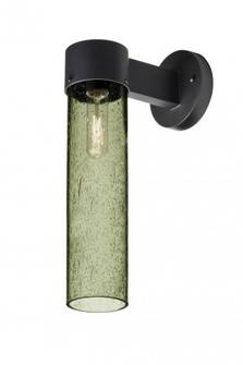 Besa, Juni 16 Outdoor Sconce, Moss Bubble, Black Finish, 1x60W Medium Base (127|JUNI16MS-WALL-BK)