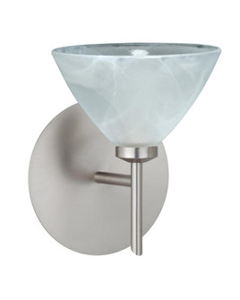 Besa Wall Domi Satin Nickel Marble 1x5W LED (127|1SW-174352-LED-SN)