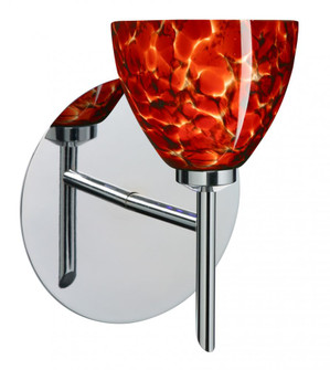 Besa Divi Wall 1SW Garnet Chrome 1x5W LED (127|1SW-185841-LED-CR)