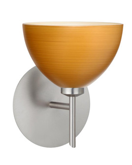Besa Wall Brella Satin Nickel Oak 1x5W LED (127|1SW-4679OK-LED-SN)