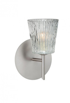 Besa Wall Nico 4 Satin Nickel Clear Stone 1x5W LED (127|1SW-512500-LED-SN)