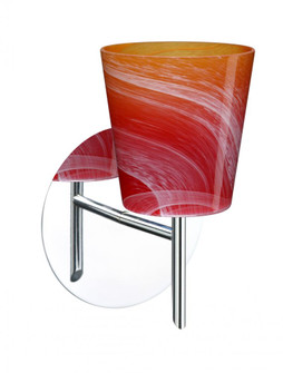 Besa Wall Canto 5 Chrome Solare 1x5W LED (127|1SW-5131SL-LED-CR)