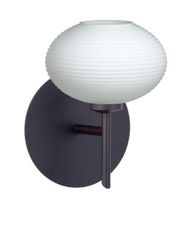 Besa Wall Lasso Bronze Opal Matte 1x5W LED (127|1SW-561207-LED-BR)