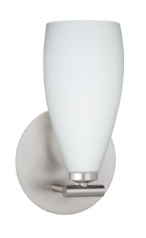 Besa Wall Karli Satin Nickel Opal Matte 1x5W LED (127|1SX-719807-LED-SN)
