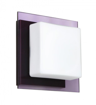 Besa Wall Alex Bronze Opal/Amethyst 1x5W LED (127|1WS-773591-LED-BR)