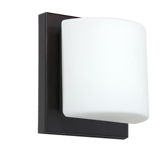 Besa Wall Paolo Bronze Opal Matte 1x5W LED (127|1WS-787307-LED-BR)