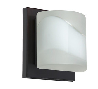 Besa Wall Paolo Bronze Opal Frost 1x5W LED (127|1WS-787399-LED-BR)