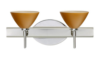 Besa Wall Domi Chrome Oak 2x5W LED (127|2SW-1743OK-LED-CR)
