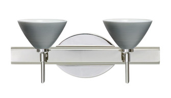 Besa Wall Domi Chrome Titan 2x5W LED (127|2SW-1743TN-LED-CR)