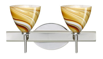 Besa Wall Mia Chrome Honey 2x5W LED (127|2SW-1779HN-LED-CR)