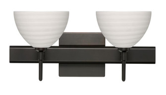 Besa Wall With SQ Canopy Brella Bronze Chalk 2x5W LED (127|2SW-4679KR-LED-BR-SQ)