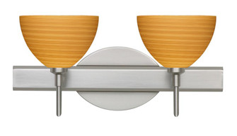Besa Wall Brella Satin Nickel Oak 2x5W LED (127|2SW-4679OK-LED-SN)
