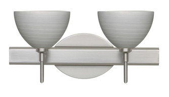 Besa Wall Brella Satin Nickel Titan 2x5W LED (127|2SW-4679TN-LED-SN)