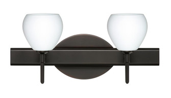 Besa Wall Tay Tay Bronze Opal Matte 2x5W LED (127|2SW-560507-LED-BR)