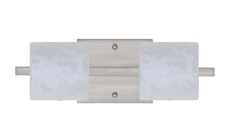 Besa Wall Paolo Satin Nickel Carrera 2x5W LED (127|2WS-787319-LED-SN)