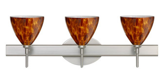 Besa Wall Mia Satin Nickel Amber Cloud 3x5W LED (127|3SW-177918-LED-SN)