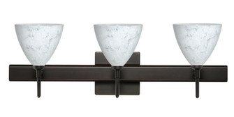 Besa Wall With SQ Canopy Mia Bronze Carrera 3x5W LED (127|3SW-177919-LED-BR-SQ)