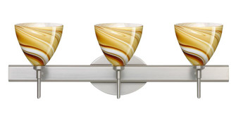 Besa Wall Mia Satin Nickel Honey 3x5W LED (127|3SW-1779HN-LED-SN)