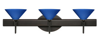 Besa Wall Kona Bronze Blue Starpoint 3x5W LED (127|3SW-282484-LED-BR)