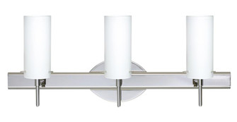 Besa Wall Copa 3 Chrome Opal Matte 3x5W LED (127|3SW-440307-LED-CR)