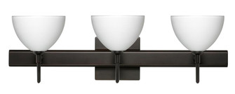 Besa Wall With SQ Canopy Brella Bronze White 3x5W LED (127|3SW-467907-LED-BR-SQ)