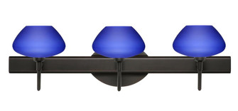 Besa Wall Peri Bronze Blue Matte 3x5W LED (127|3SW-541087-LED-BR)