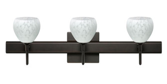 Besa Wall With SQ Canopy Tay Tay Bronze Carrera 3x5W LED (127|3SW-560519-LED-BR-SQ)