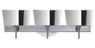 Besa Groove Wall 3SW Mirror-Frost Chrome 3x5W LED (127|3SW-6773MR-LED-CR)