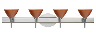 Besa Wall Domi Satin Nickel Cherry 4x5W LED (127|4SW-1743CH-LED-SN)