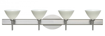 Besa Wall Domi Satin Nickel Chalk 4x5W LED (127|4SW-1743KR-LED-SN)