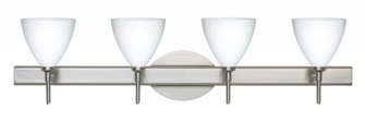 Besa Wall Mia Satin Nickel Opal Matte 4x5W LED (127|4SW-177907-LED-SN)
