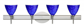 Besa Wall Mia Satin Nickel Blue Cloud 4x5W LED (127|4SW-177986-LED-SN)