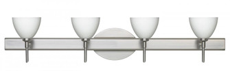 Besa Divi Wall 4SW Opal Matte Satin Nickel 4x5W LED (127|4SW-185807-LED-SN)